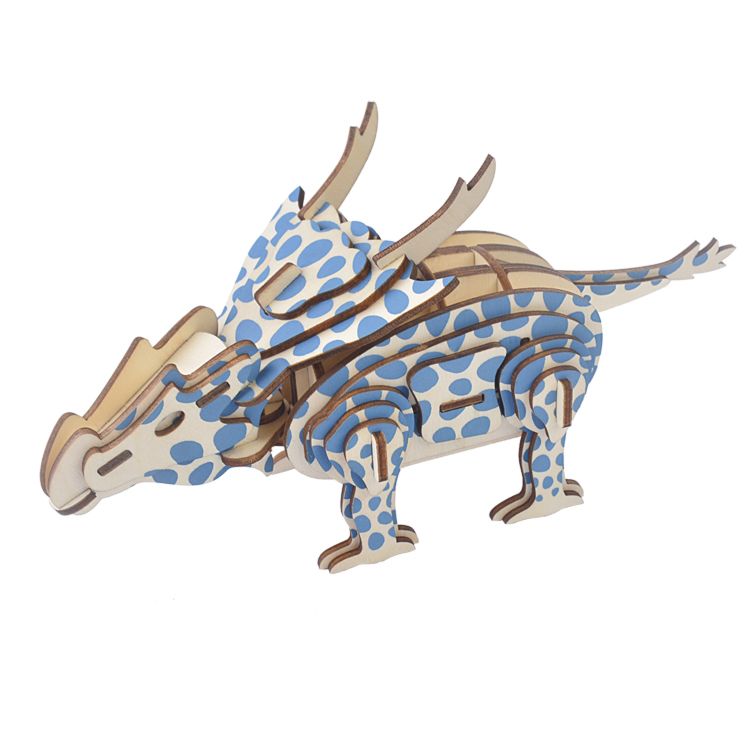 Wooden Puzzle Achelousaurus