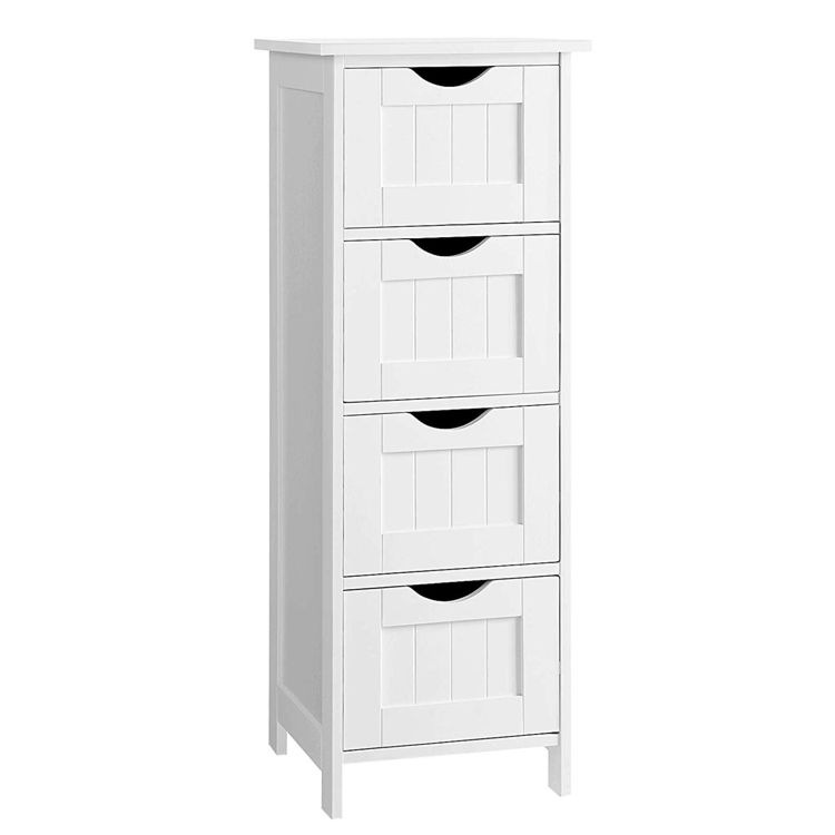 Locker Corner Wood Made in White with Drawers European Style Living Room Cabinet Interior Storage Modern Furniture Color F