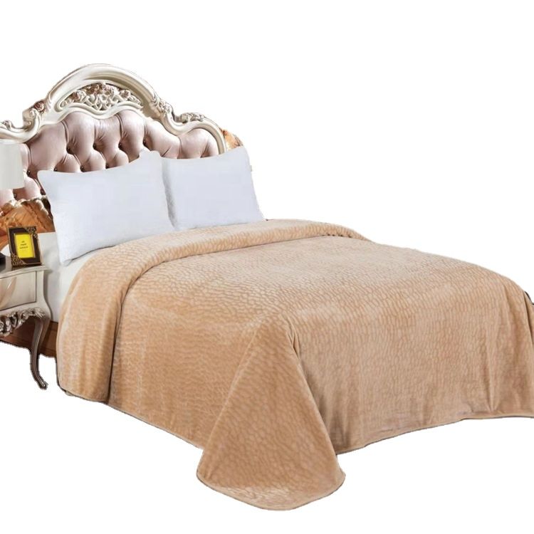 Long Pile Coral Fleece Blanket