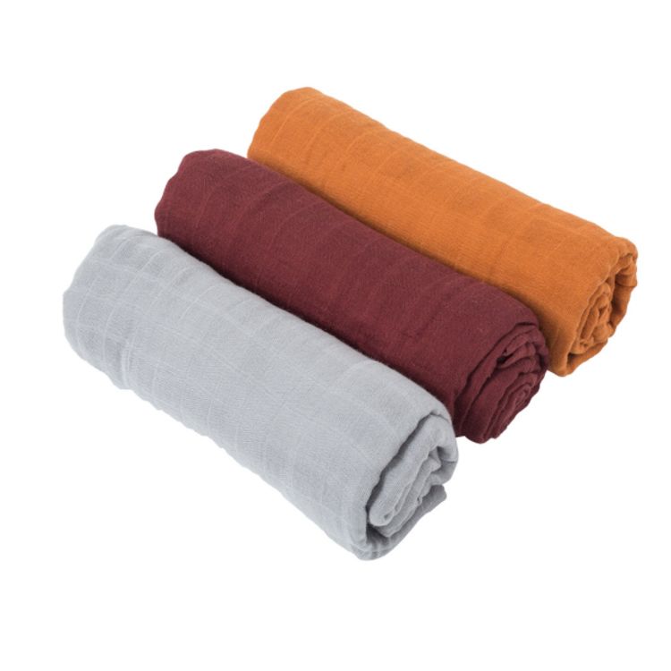 Muslin Swaddle Blanket Baby Girl Boy Easy Adjustable