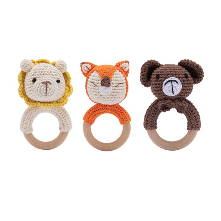 baby wood teether