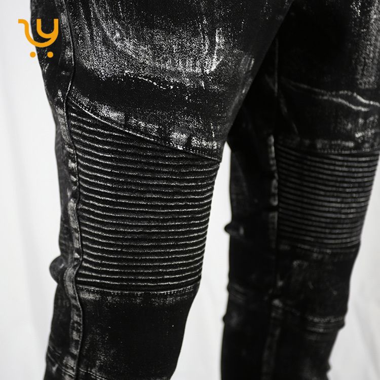 Popular Distressed Blue Mens Ripped Skinny Jeans Clothes Jeans Men for Men Stylish