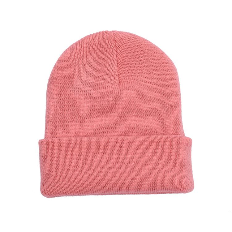 Premium Plain Toddle Acrylic Knitted Hats Baby Beanie Kids Warm Cap