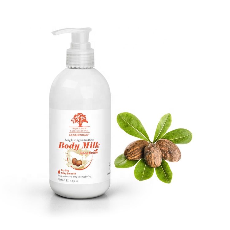 Private Label Shea Butter Body Cream Milk Lotion for Body Care