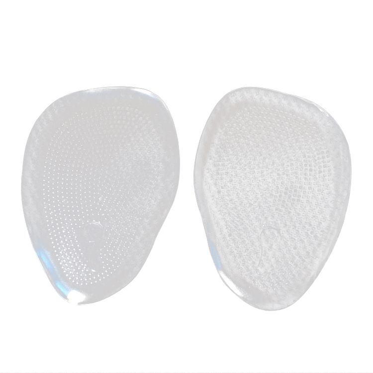 Reusable Shock Proof Shoe Inserts Cushion Silicone Gel Adhesive Ball of Foot Cushions Pad