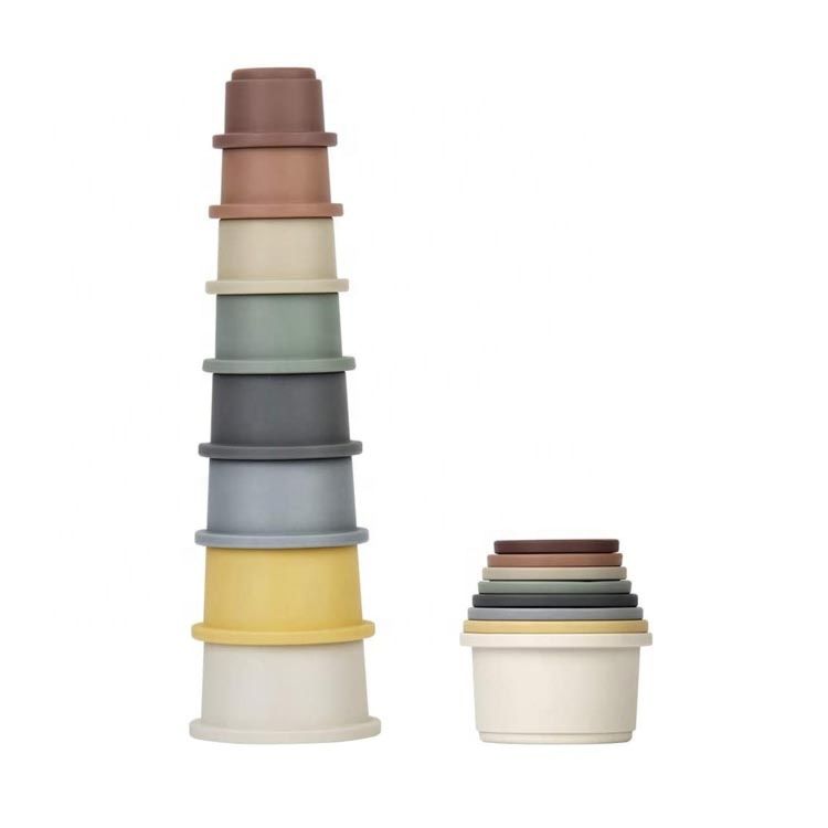 Sales Stacking Cup Nesting Cups Baby Bathing & Building Toy for Early Educational Develop