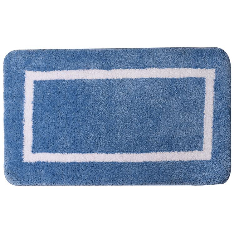 Specially Design Microfiber Jacquard Bath Mat anti Slip Bathmat