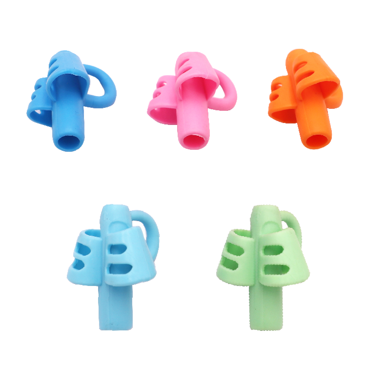 Three Fingers Writing Aid Gripper Trainer Pencil Grips for Student