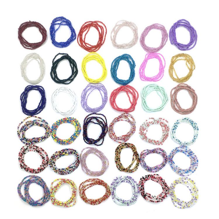 Waist Chains Body Jewelry Colorful Belly Beads Bead Chains Waist Beads Waistbeads