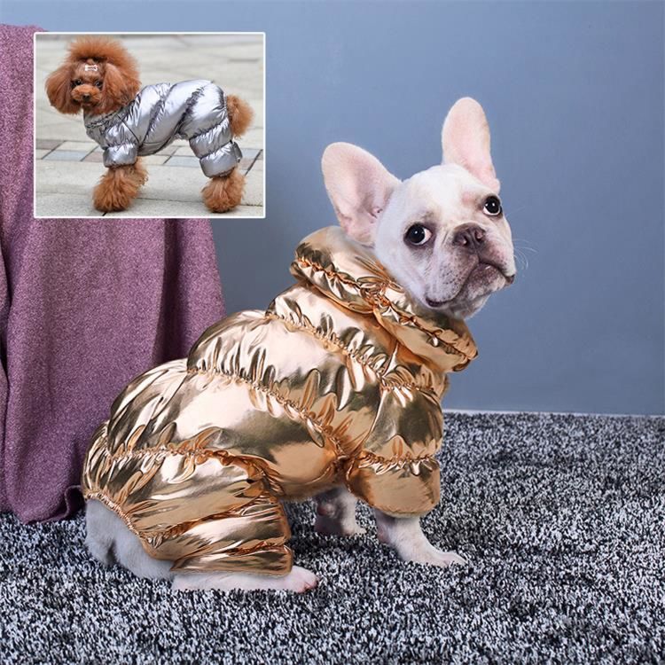 Waterproof Dog Coat Customised Logo Soft Designers Warm Four Leg Large Small Pet Coat Clothes