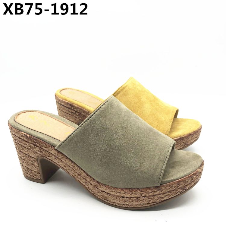 Women High Heel Espadrille Style for Customer Comfortable Insole and Shoes