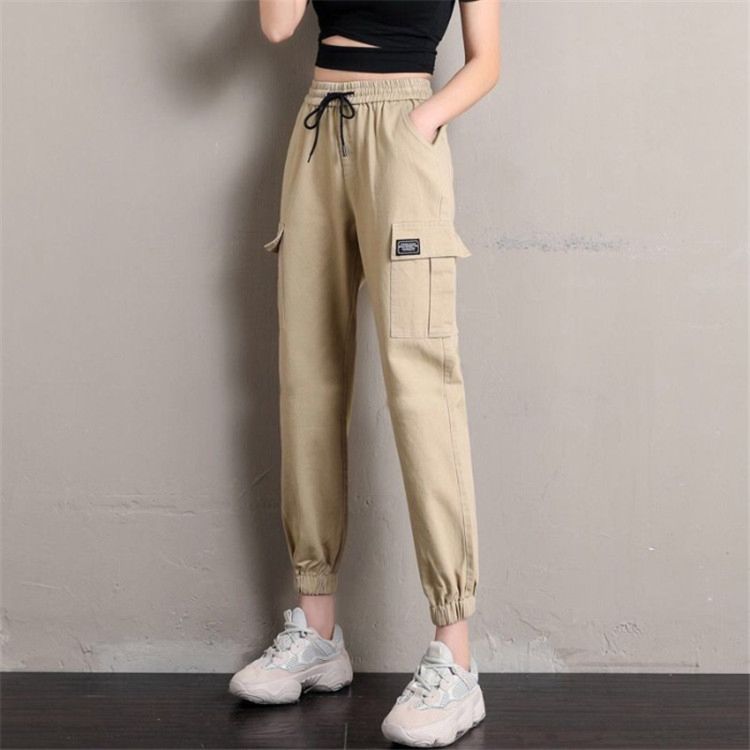 Women High Waist Jogger for Women Casual Streetwears Cargo Pants