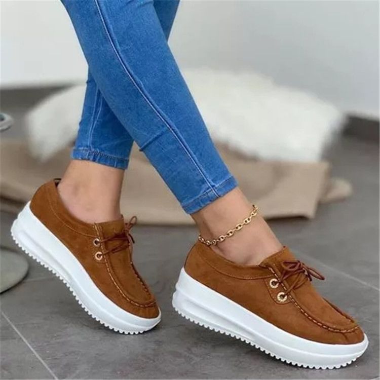Casual  Thick Bottom Platform Sneakers