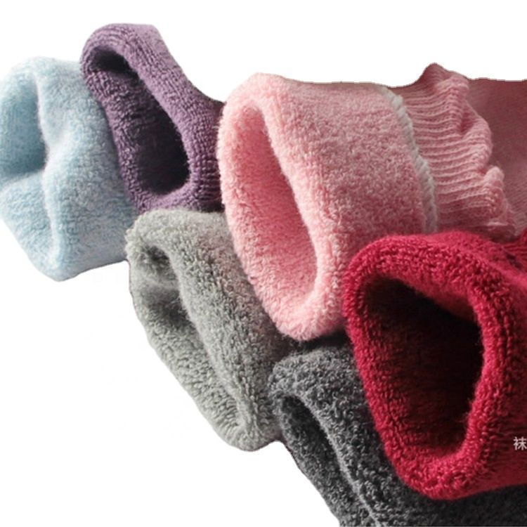 Fine Processing Thick Stripe Kids Toddler Baby Girl Cotton Long Knee High Socks