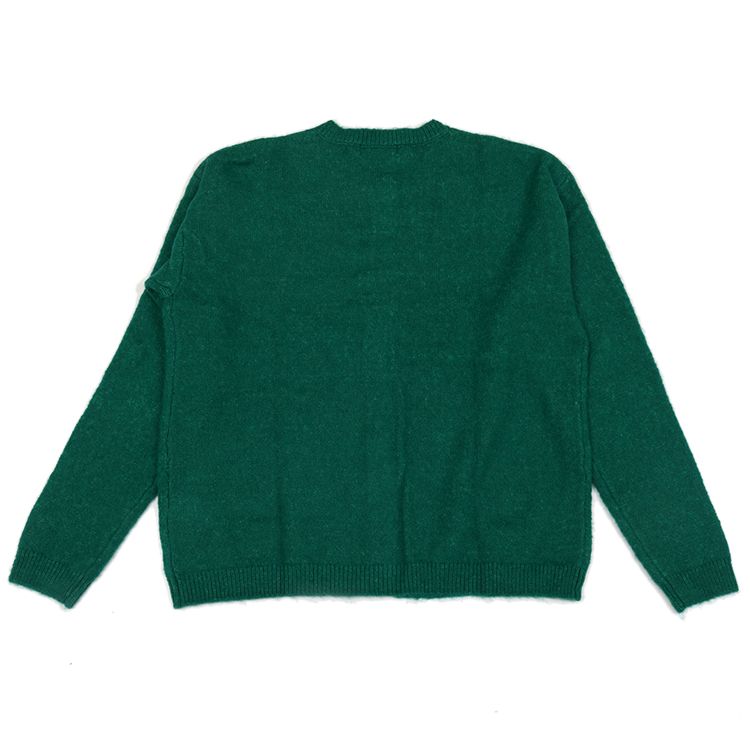 Ladies Knit Sweater Cardigan Crew Neck Long Sleeve Knitted Cardigan
