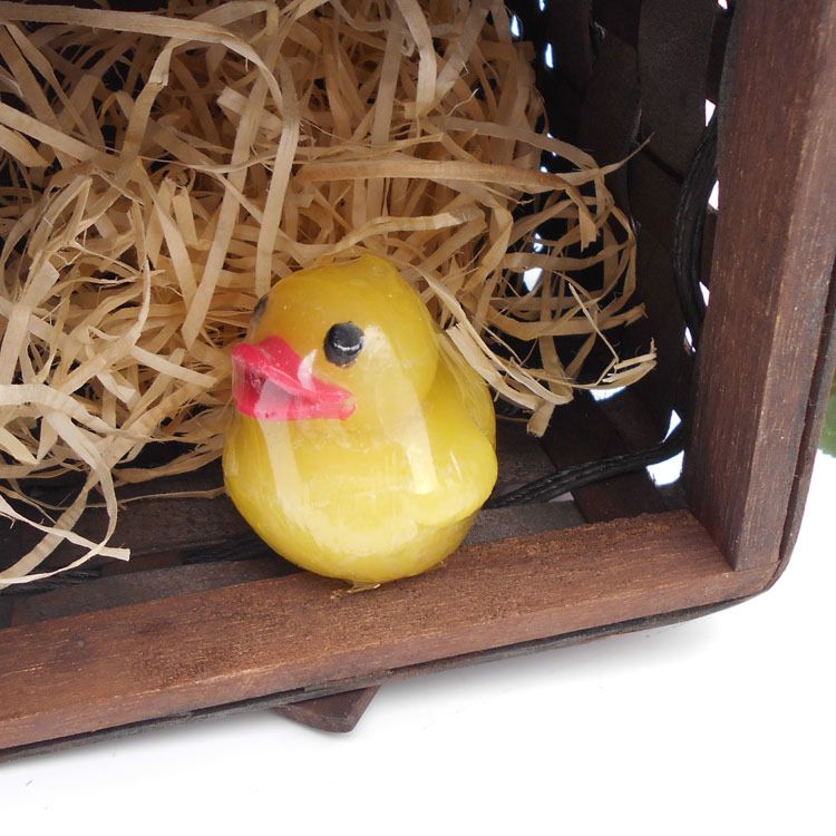 Packing Organic and Natural Ingredient Duck Shape Soap
