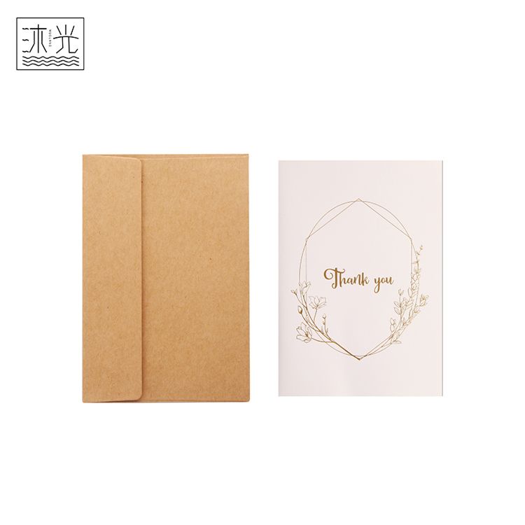 Suppliers Especially Festival Gift Plain White Greeting Cards