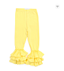 Solid Color Candy Colors Leggings Soft Cotton Girls Baby Icing Ruffle Pants Baby Clothes Pants