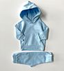 Kids Jogger Sets French Terry Tracksuit Crewneck Sweatshirt Set Boys Sweatsuit