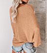 Design O-Neck Beautiful Knit Lady Sweater