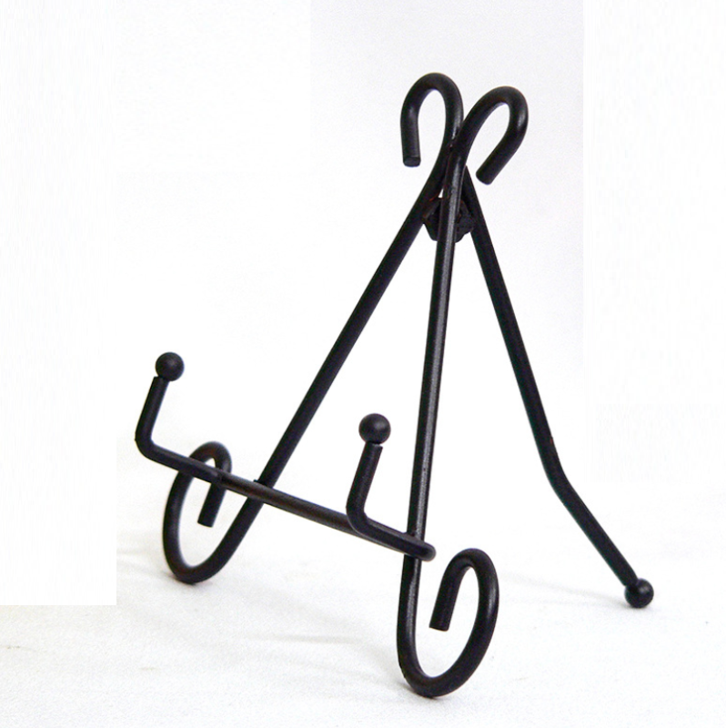 for Desktop Iron Display Stand for Holding Pictures Art Design Wrought Iron Easel