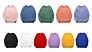 Blank Cotton Women Sweatshirt Crew Neck Solid Color Logo Printing Embroidery Pullover Sweatshirt