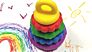 Seller 5 Pc Silicone Stackers Teether Toy for Baby, Directly, Exist Mould