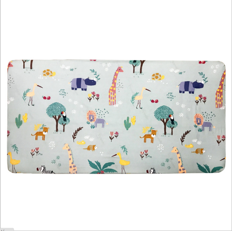 Breathable and Hypoallergenic Girls Crib Sheet Baby Sheet Fits Standard Size Crib