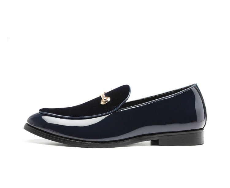 Pdep Patent Leather Dress Court Big Size37-48 Men Party Black Slip on Office Oxford Casual Formal Driving Loafer Business Shoes