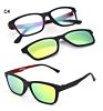 Gl2074 Retro Guangzhou Ultem Clip on Sun Shades Cycling Polarized Vintage Fishing Sunglasses