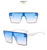 Oversized Square Frame Bling Rhinestone Cat Eye Retro Women Sunglasses