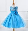 Flower Girls Dress Princess Wedding Party Kids Costume Baby Girls Clothes Children Clothing