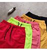 Stock Beach Shorts Polyester Men Running Shorts Mesh Lining Shorts for Men with Letter Printing for Promotion