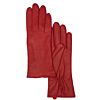 Red Leather Lambskin Dress Women Gloves for Ladies