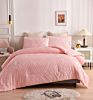 Design Jacquard Clips Duvet Cover & Pillowcase Tufted Bedding Set