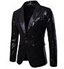 Design Fancy Sequins Worsted Fabric Men Tuxedo Suit