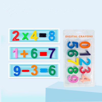 Color Number Set Colors Kids Drawing Crayons