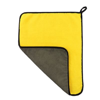 Coral Velvet Car Clean Microfiber Cloth Two-Color Double-Sided Super Absorbent Ultimate Drying Pet Towels