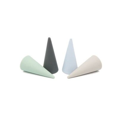 Ring Stand Jewelry Display Stand Silicone Princess Creative Characteristic Ring Holder Cone