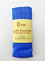 C'dear Sales Soft Baby Solid Color 100% Organic Cotton Bamboo Burp Cloth Muslin Baby Bandana Bib Burp Cloth//