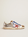 Goldens Hi Star Sneakers G33Ws945.A6 Upper in Calf Leather Slight Vintage Treatment Star in Worn Effect Leat Gooses