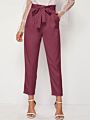 Women's Suit Trousers Professional Loose Nine-Point Pants Slim High-Waist Straight-Leg Slim Casual Pants