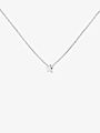 18K Gold Plated Chain Diamond Zircon Star Shape Necklace for Women