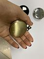 Antique Silver Japan Movt Quartz Pocket Watch