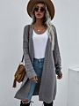 Autumn Knit Long Cardigan Solid Color Women's Sweater Loose Casual Women's Sweater