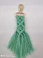 Goods Handmade Bag Accessories Rope Tassels Cotton Thread Weave Boho Macrame Keychain