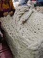 0.1S 2-2.5Cm 100% Polyester Chunky Jumbo Micro Chenille Hand Knitting Hat Cushion Rug Plaid Throw Blanket