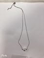 14Inch Sterling Silver Freshwater Single Pearl Necklace