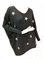 Fall/ Net Red Five-Pointed Star Loose Casual plus Size Pullover Bat Sleeve Sweater