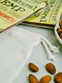 Organic Nut Milk Bags for Straining - Reusable Organic Cotton Nut Bag - Easy to Clean